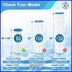 CCP320 Pool Filter Cartridges, Compatible with Pentair Clean & Clear Plus 320 CCP320 Pool Filter Cartridges, Compatible with Pentair Clean & Clear Plus 320
