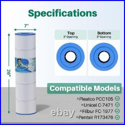 CCP420 PCC105-PAK4 C7471 R173576 FC-1977 4PK Filter for Pentair Plus 420sqft
