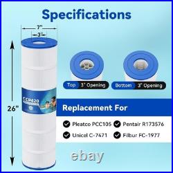 CCP420 Pool Filter 4-Pack for Pentair Clean Clear Plus 420 R173576 5oz