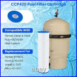 CCP420 Pool Filters Replace PCC105 178584 R173576 for Pentair 4-Pack