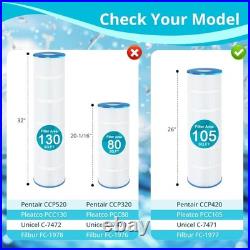 CCP420 Pool Filters for Pentair Clean & Clear Plus 420 PCC105 R173576, 4-Pack