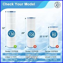 CCP520 Pool Filter Cartridge Replacement for Pentair Clean&Clear Plus 520(4Pack) CCP520 Pool Filter Cartridge Replacement for Pentair Clean&Clear Plus 520(4Pack)