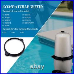 CCX1000D Lock Ring Assembly with 2 Safety Clips For Hayward XStream Filtration
