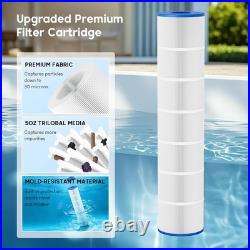 CL580 Pool Filter Cartridges, 4 x 145 sq ft Replacement for Jandy CV580, 4 Pack