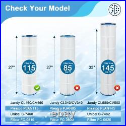 CV460 Pool Filter Cartridge Replacement for Jandy CL/CV Series (4-Pack) CV460 Pool Filter Cartridge Replacement for Jandy CL/CV Series (4-Pack)