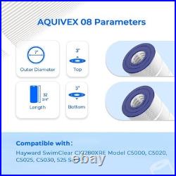 CX1280XRE Pool Filter Cartridge, Compatible with Hayward SwimClear C5000, C5020 CX1280XRE Pool Filter Cartridge, Compatible with Hayward SwimClear C5000, C5020