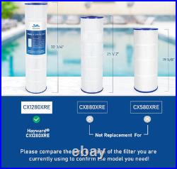 CX1280XRE Pool Filter Cartridge, Compatible with Hayward SwimClear in MODEL NO C