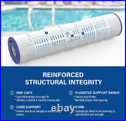 CX1280XRE Pool Filter Cartridge, Compatible with Hayward SwimClear in MODEL NO C