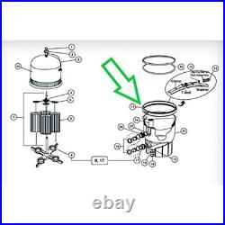 Clamp for Pentair 190003 & 39010200 O-ring Gasket Bundle for Pool or Spa Filter