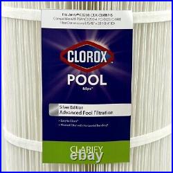 Clorox Silver Advanced 2 pk Pool Filtration Cartridge for Jandy CS200 200 sq ft