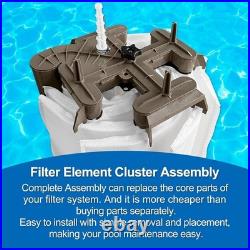 Cluster for Hayward DE4820 Filter 48 sq. Ft