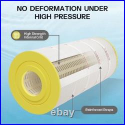 Creeyomise CCP520 Pool Filter Cartridges Pleatco PCC130 Unicel C-7472 4 PACK
