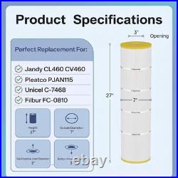 Creeyomise CL460 Compatible with Jandy CL460 CV460 Unicel C-7468 4 PACK