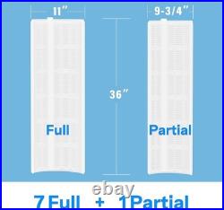 Cryspool 1006 DE Filter Compatible with PFS3672 FS-2006 7 Full + 1 Partial 1 Set