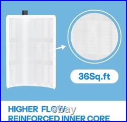 Cryspool 1236 DE Pool Filter Compatible with PUREX SMBW 2036/4036 8 large grids