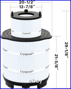 Cryspool 500 Sq. Ft Pool Filter Cartridge Replaces S8M500 Inner & Outer 1 Set