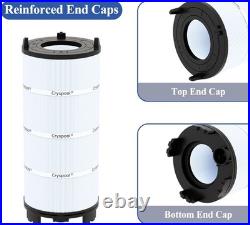 Cryspool 500 Sq. Ft Pool Filter Cartridge Replaces S8M500 Inner & Outer 1 Set