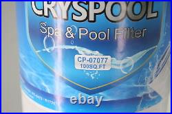 Cryspool Pool Filter Cartridge Clean Clear Plus Trilobal Fabric Filter 4 Pack