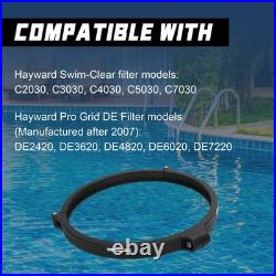 DEX2421JKIT Tension Control Clamp Cartridge Filter Clamp withTank Seal For Hayward