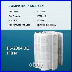 DE Pool Filter Grids for Unicel FS-2004 PFS2448 Filbur FC-9540 DE4820
