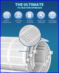 DE Pool Filter Grids for Unicel FS-2004 PFS2448 Filbur FC-9540 DE4820