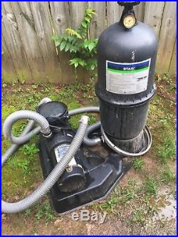 DE pool pump and filter PAC-Fab, used, working great, do not need anymore