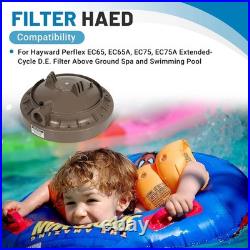 D. E. CX11194AT Filter Head with Vent Valve for Hayward Perflex EC65 EC75