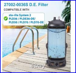 D. E. Pool Filter, Compatible with sta rite System 2 PLDE36/PL D. E. Pool Filter, Compatible with sta rite System 2 PLDE36/PL