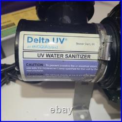 Delta UV EA-4H-5 Spa clean System Evoqua Ballast RH53-800-55U Tested Works