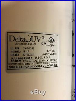 Delta uv ultraviolet solutions E-46 Spa And Pool