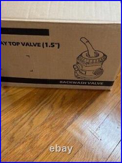 Doheny 6 way Sand filter top valve fits 22-24 inch sand filters New in Box