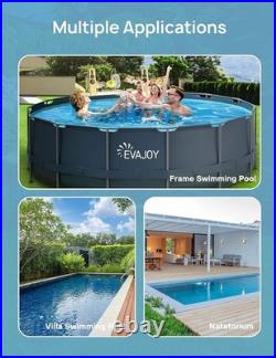 EVAJOY Sand Filter Pool Pump 2000GPH for Above Ground Swimming Pool EVAJOY Sand Filter Pool Pump 2000GPH for Above Ground Swimming Pool