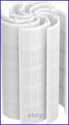 Effortless Filtration Solution FS-2005 DE Pool Filter 7 Full, 1 Partial