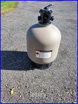Excel 24 Inch Inground Pool Sand Filter with multiport valve new open box