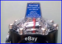FLowVis Flow Meter, L/m scale CALIBRATED for 50/65mm