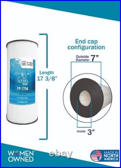 FP-1756 Filter Cartridge rep Hayward SwimClear C2030, CX481XRE, CX481-XRE, 4Pack