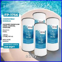 FP-1756 Filter Cartridge rep Hayward SwimClear C2030, CX481XRE, CX481-XRE, 4Pack