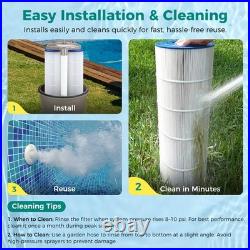 Fil-Fresh 4Pack Pool Filter For PA131 C5030 C5025 C5020 CX1280XRE C-7494 FC-1227 Fil-Fresh 4Pack Pool Filter For PA131 C5030 C5025 C5020 CX1280XRE C-7494 FC-1227