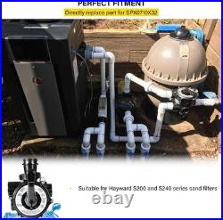 For Hayward S200, S240 Series Sand Filters SPX0710X32 Vari-Flo Side Mount Valve For Hayward S200, S240 Series Sand Filters SPX0710X32 Vari-Flo Side Mount Valve