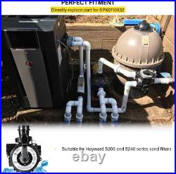 For Hayward S200, S240 Series Sand Filters SPX0710X32 Vari-Flo Side Mount Valve For Hayward S200, S240 Series Sand Filters SPX0710X32 Vari-Flo Side Mount Valve