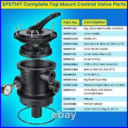 For Hayward SP0714TC VariFlo Top Mount Multiport Valve Pro&VL Sand Filter 1.5