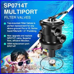 For Hayward SP0714T VariFlo XL Top Mount Multiport Valve Part For Hayward SP0714T VariFlo XL Top Mount Multiport Valve Part