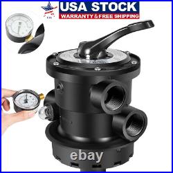 For Hayward SP0714T VariFlo XL Top Mount Multiport Valve Part, 1.5 Inch Plumbing For Hayward SP0714T VariFlo XL Top Mount Multiport Valve Part, 1.5 Inch Plumbing