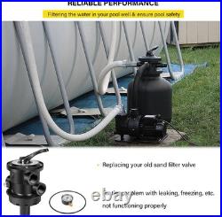 For Hayward SP0714T VariFlo XL Top Mount Multiport Valve Part, 1.5 Inch Plumbing