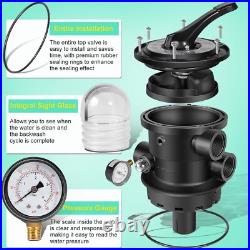 For Hayward SP0714T VariFlo XL Top Mount Multiport Valve Part, 1.5 Inch Plumbing For Hayward SP0714T VariFlo XL Top Mount Multiport Valve Part, 1.5 Inch Plumbing