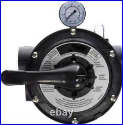 For Hayward SP0714T VariFlo XL Top Mount Multiport Valve Part, 1.5 Inch Plumbing