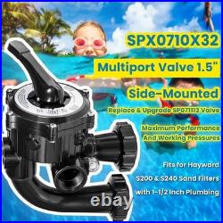 For Hayward SPX0710X32 Multiport Valve Side Mount S200 S240 1.5 Sand Filter