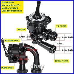 For Hayward SPX0710X32 Multiport Valve Side Mount S200 S240 1.5 Sand Filter For Hayward SPX0710X32 Multiport Valve Side Mount S200 S240 1.5 Sand Filter