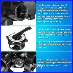 For Hayward SPX0710X32 Multiport Valve Side Mount S200 S240 Sand Filter 1.5 Inch