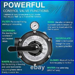 For Hayward Sand Filter SP714, SP714B, SP714A SP0714T Top-Mount Multi Port Valve